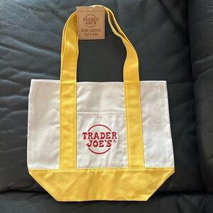 Trader Joe’s Mini Canvas Tote Bag